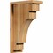 Ekena Millwork Mediterranean Rough Sawn Corbel w/Backplate, Western Red Cedar, 6"W x 12"D x 20"H COR06X12X20MED01RWR - alternate 1
